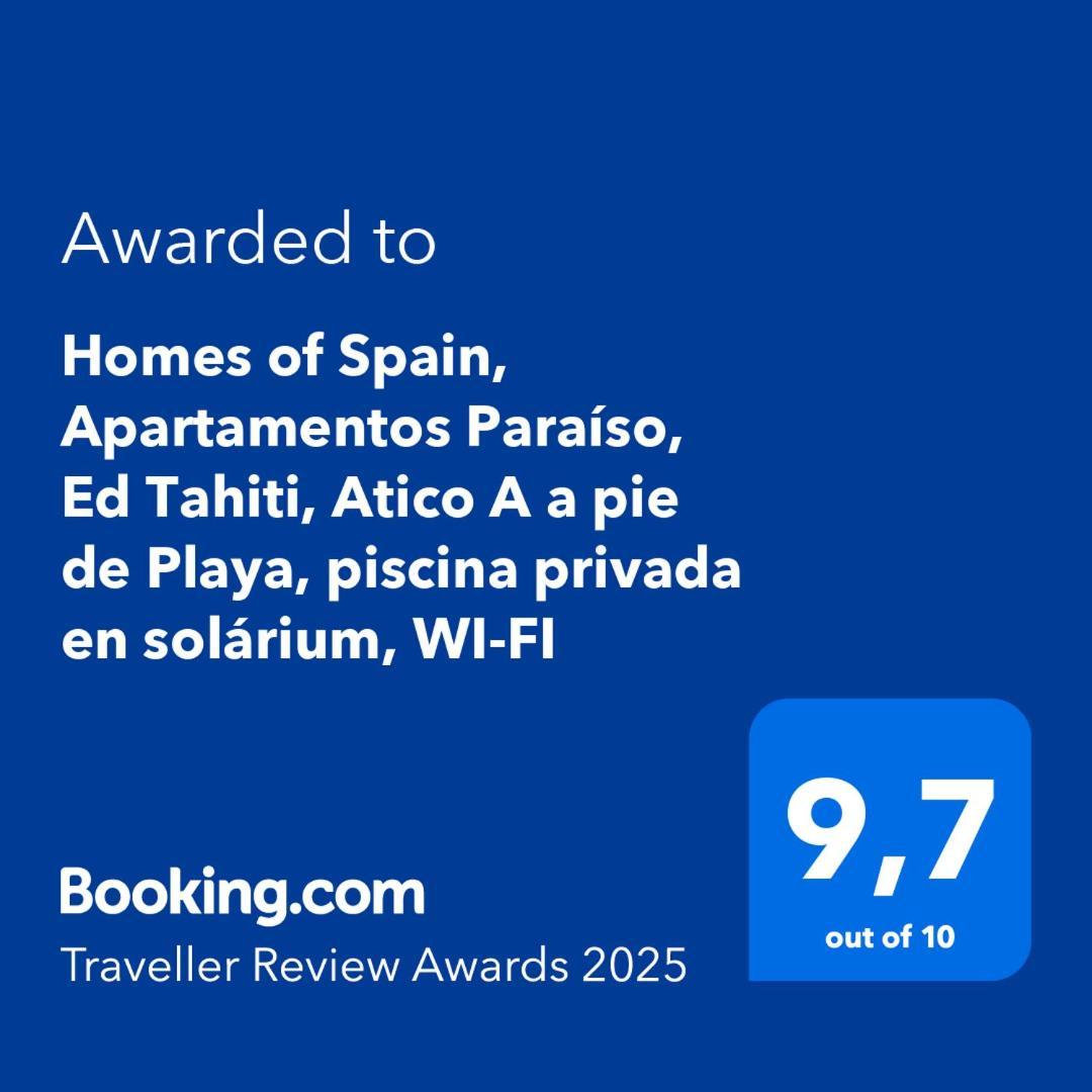 Homes Of Spain, Apartamentos Paraiso, Ed Tahiti, Atico A A Pie De Playa, Piscina Privada En Solarium, Wi-Fi Vera Esterno foto